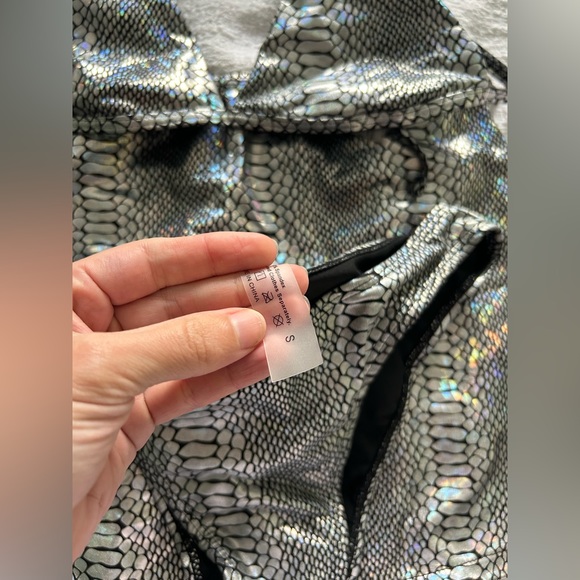 SHEIN 3pack Metallic Halter Bikini  Small - Picture 2 of 5